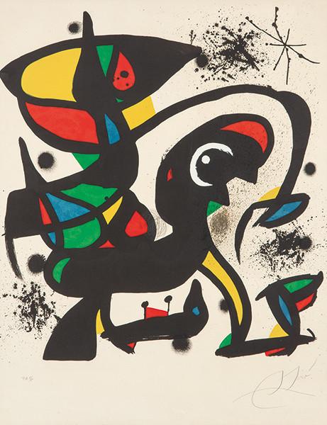 JOAN MIRÓ - Colpir Sense Nafrar IV