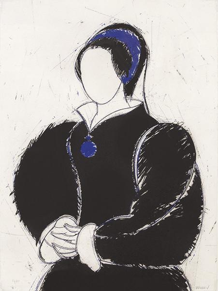 MANOLO VALDES - Retrato de mujer