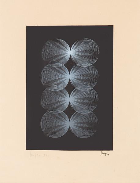  EUSEBIO SEMPERE - Haz de Septifolios. (Serie Trabajos de Ordenador)