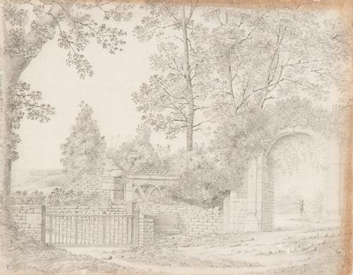  ANGEL ANDRADE BLAZQUEZ - Paisaje con ruinas