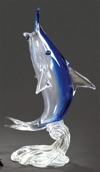  Marlín en cristal de Murano.