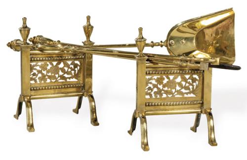  Utiles de chimenea en bronce