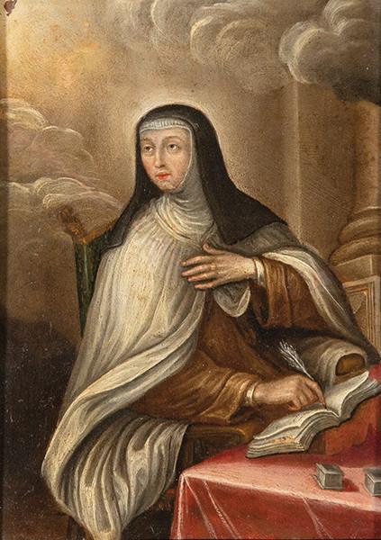 ESCUELA ESPAÑOLA S. XVII - Santa Teresa de Jesús