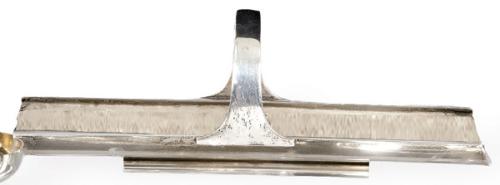 Cesta rectangular de plata española punzonada 1ª Ley.