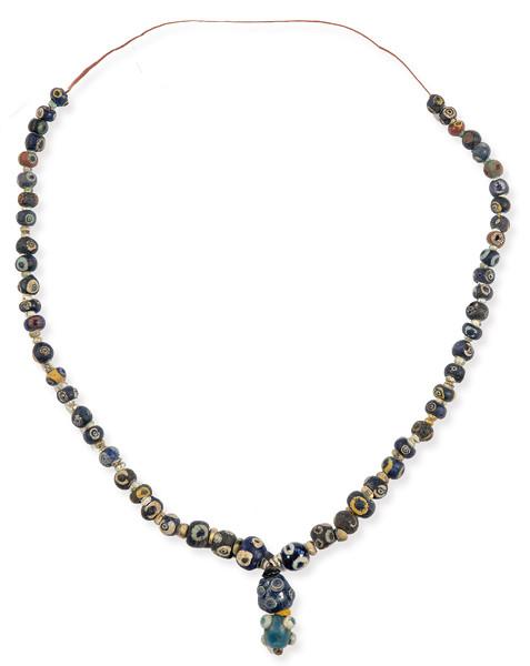  Cuentas de collar fenicias en vidrio SS VI-II a.C