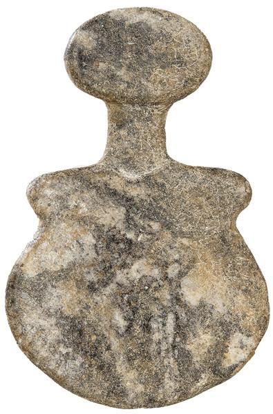 "Idolo de Violín"  cicladico tallado en piedra  3200 al 2800 a.C..