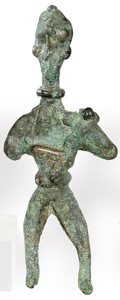  "Idolo de Fertilidad" Amlash en bronce, Aisa del Oeste 600 a.C.