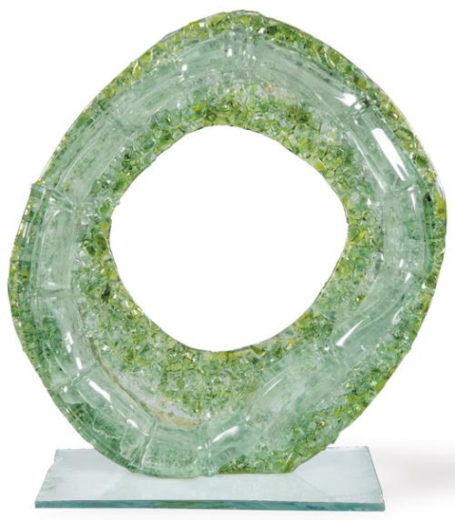  Aro de vidrio verde Carlos Martinez Esteban