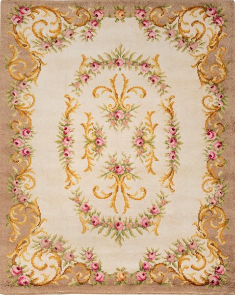  Alfombra española en lana h. 1950.