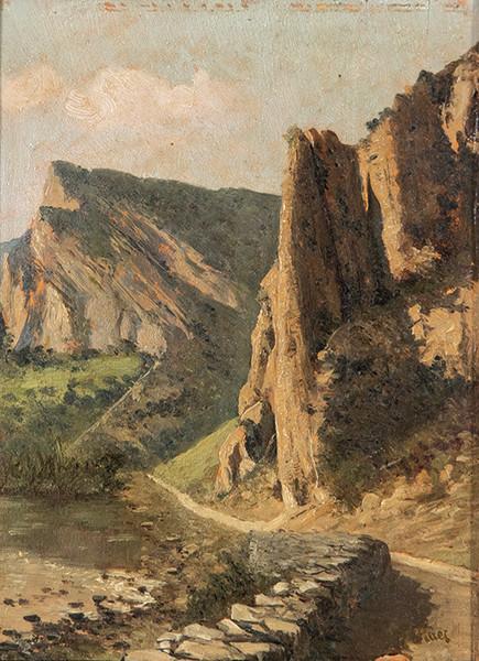  ESCUELA ESPAÑOLA S. XIX - Paisaje