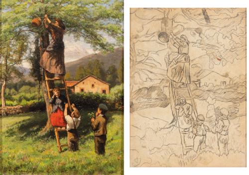AGUSTIN RIANCHO GOMEZ - Recogiendo manzanas