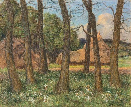  PIERRE ERNEST PRINS - Pré aus meules