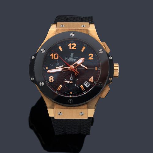 HUBLOT Big Bang ref. 341 de caballero con caja en oro rosa de 18 K.