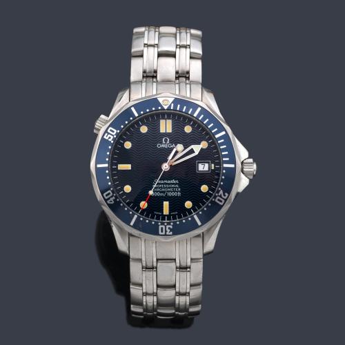  OMEGA Seamaster Professional 300M ref. BB551012 de caballero con caja y brazalete en acero. Con estuche y documentación.