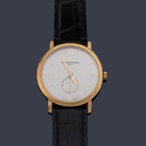  VACHERON & CONSTANTIN Patrimony ref. 81160/1 de caballero con caja en oro amarillo de 18 K.