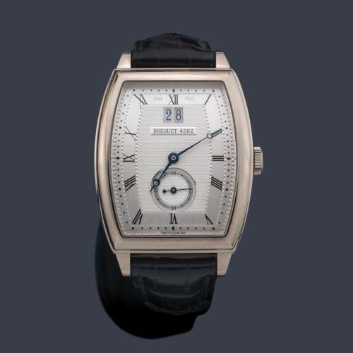  Reloj Breguet 5480 oro blanco con estuche y documentación.