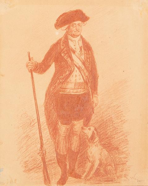  ROSARIO WEISS - Retrato de Carlos IV vestido de cazador