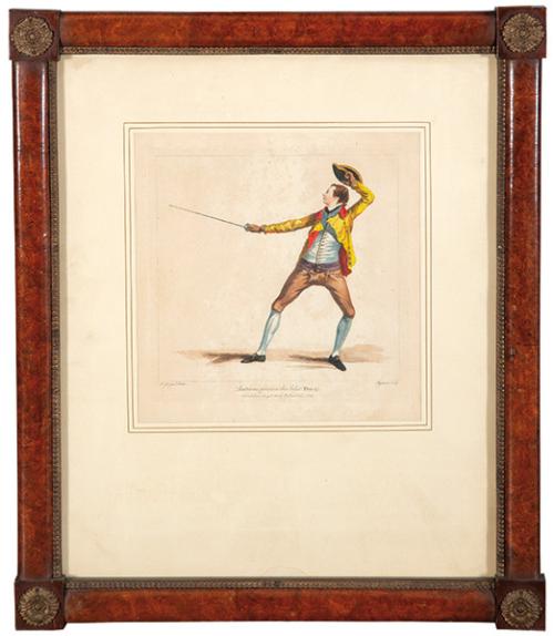  JAMES GWIN -  Quatrième position du salut