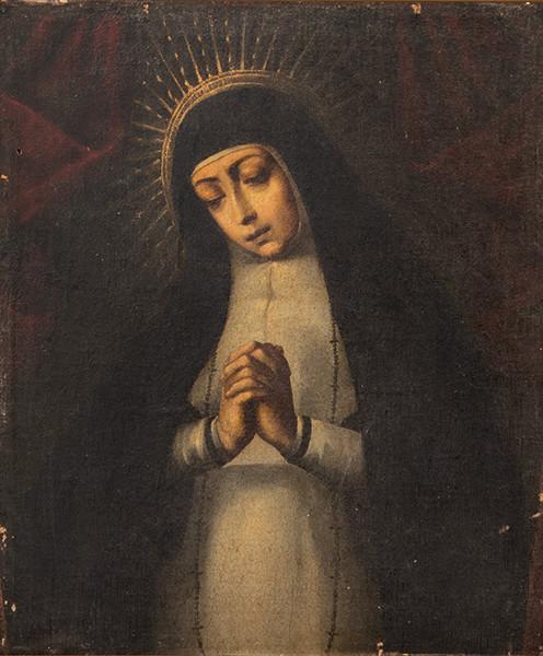  ESCUELA MADRILEÑA S. XVII-XVIII - Virgen de la Paloma