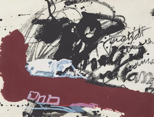 ANTONI TÀPIES - Roig i Negre 5