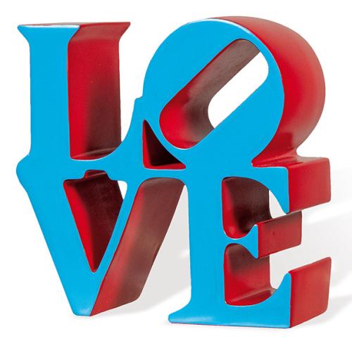 ROBERT INDIANA - Love Blue