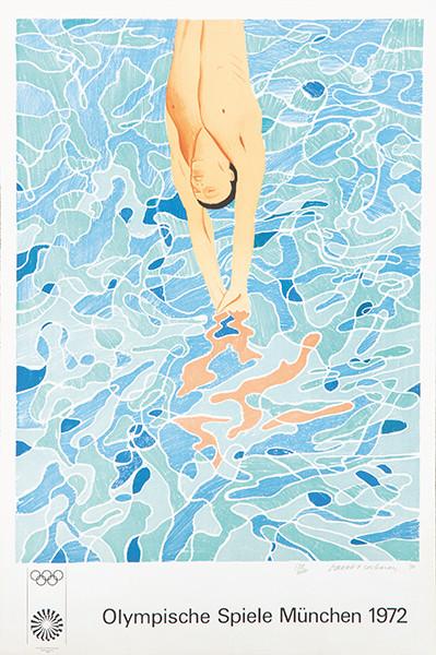 DAVID HOCKNEY - Olympische Spiele München
