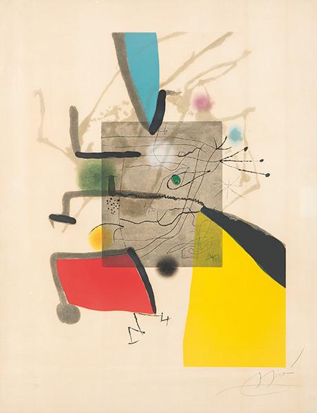  JOAN MIRÓ - Llibre dels sis Sentits II