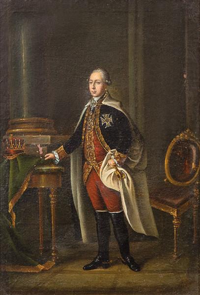 ESCUELA CENTROEUROPEA S. XIX - Retrato de Francisco José de Austria