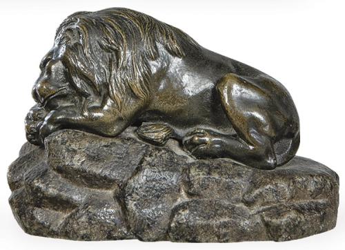  "León Dormido", Francia S. XIX