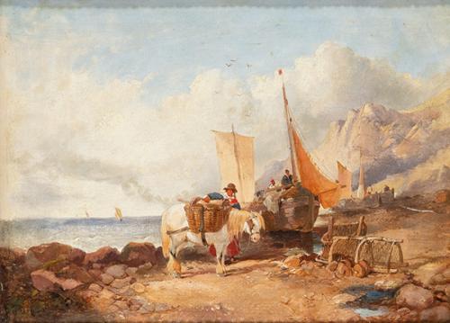  JOSEPH HORLOR - Paisaje costero