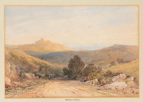  ESCUELA INGLESA S. XIX - Castillo de Dover