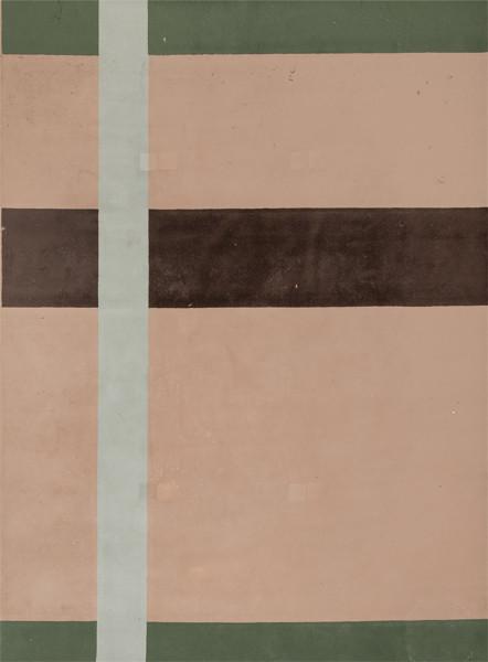  Alfombra española en lana según diseño de Joaquín Rubio Camín (Gijón 1929-2007).