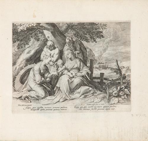  RAPHAEL SADELER I - Desposorios místicos de Santa Catalina