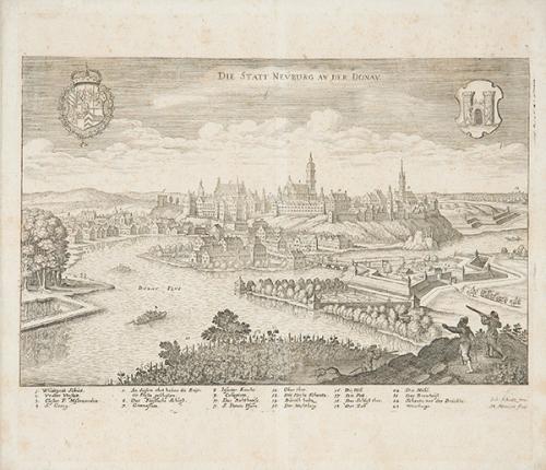 GABRIEL BODENEHR - Die Statt Neuburg an der Donau