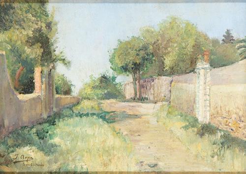 JOSE ARPA PEREA - Paisaje de San Antonio, Texas