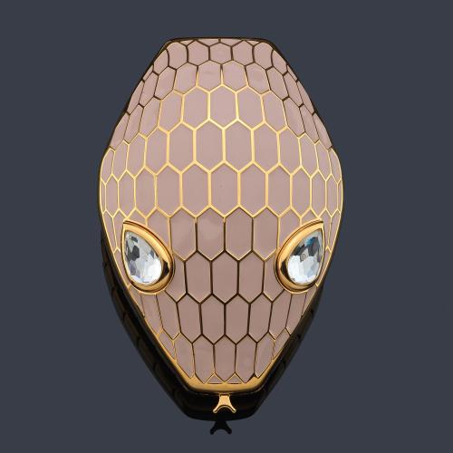 BULGARI Serpenti Metamorphosis minaudière por Mary Katrantzou.