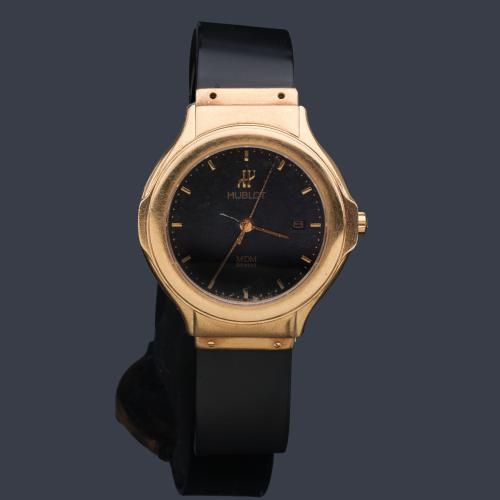 HUBLOT Elegant ref. 1412.8 de señora con caja en oro amarillo de 18 K