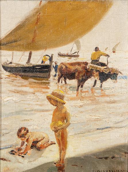 ENRIQUE MARTÍNEZ-CUBELLS - Niños en la playa