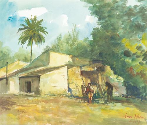  FULGENCIO SAURA MIRA - Huerta y casa murciana