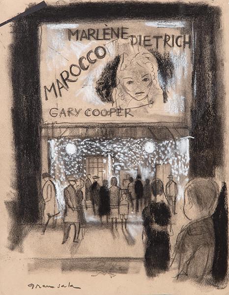 EMILIO GRAU SALA - Morocco de Gary Cooper y Marlene Dietrich