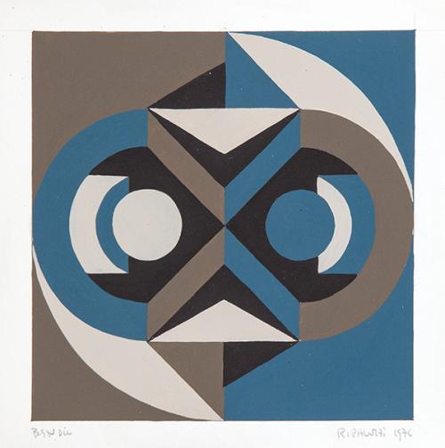 RINALDO PALUZZI - Estudio para Pintura Espacial Variable