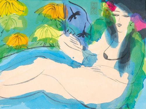 WALASSE TING - La toalla azul