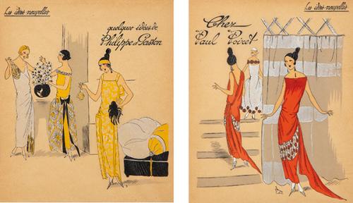 JEAN PATOU - Les idées Nouvelles. Chez  Paul Poiret & Les idées Nouvelles quelques idées de Philippe Gaston