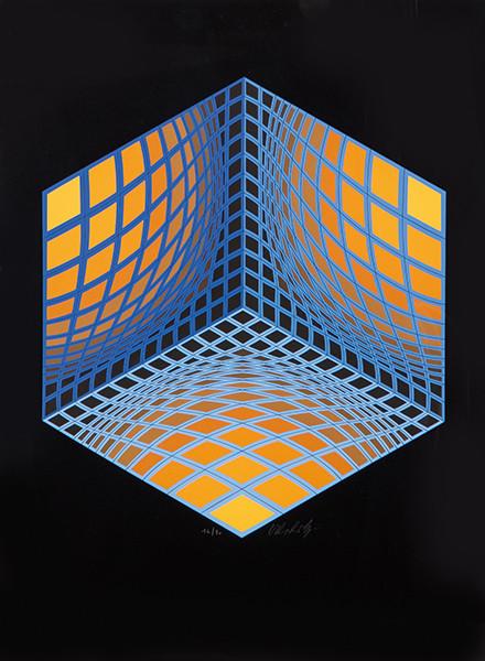 VICTOR VASARELY - Parmenide