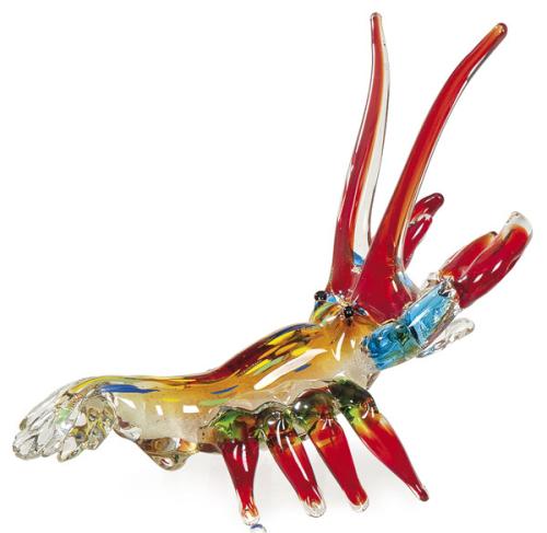  Langosta de cristal de Murano.