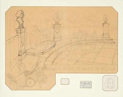  JOSÉ JIMÉNEZ ARANDA - Proyecto para diploma de la la Escuela de Bellas Artes de Sevilla
