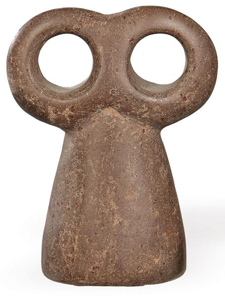 Idolo de Tell Brak en piedra 1.200-1000 a.C.