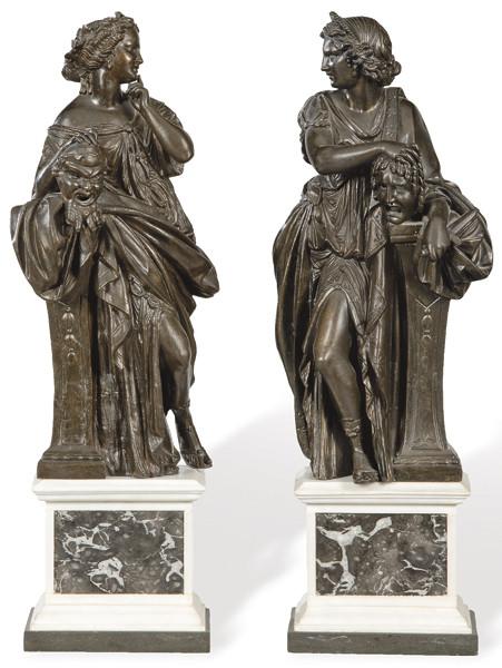  "Melpomene" y "Talía"