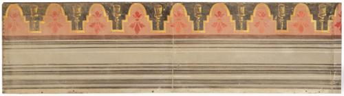  Panel de teatro pintado sobre tela