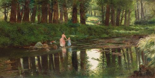  JOSEP ARMET - Baño en el río